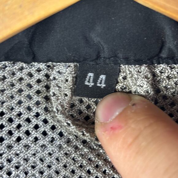 Motophoria Padded Motorcycle Jacket Gray Mens Sz 44 Biker Riding Safety Heavy - Picture 11 of 16